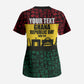 Personalized Ghana Republic Day Scrub Top Adinkra Pattern Heritage Silhouette African Culture Art