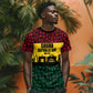 Personalized Ghana Republic Day T shirt Adinkra Pattern Heritage Silhouette African Culture Art