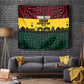 Personalized Ghana Republic Day Tapestry Adinkra Pattern Heritage Silhouette African Culture Art