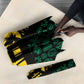 Personalized Ghana Republic Day Umbrella Adinkra Pattern Heritage Silhouette African Culture Art