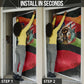 Happy 250th You Still Owe Us Black Pride Door Cover Pan African Flag Broken Chains - Statue Of Liberty