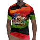 Happy 250th You Still Owe Us Black Pride Rugby Jersey Pan African Flag Broken Chains - Statue Of Liberty