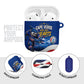 Cape Verde Won Our Hearts Soccer AirPods Case Blue Sharks Football Mascot Patriotic National Team