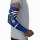 Cape Verde Won Our Hearts Soccer Arm Sleeves Blue Sharks Football Mascot Patriotic National Team
