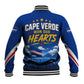 Cape Verde Won Our Hearts Soccer Baseball Jacket Blue Sharks Football Mascot Patriotic National Team