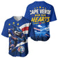 Cape Verde Won Our Hearts Soccer Baseball Jersey Blue Sharks Football Mascot Patriotic National Team