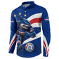 Cape Verde Won Our Hearts Soccer Button Sweatshirt Blue Sharks Football Mascot Patriotic National Team