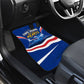 Cape Verde Won Our Hearts Soccer Car Mats Blue Sharks Football Mascot Patriotic National Team