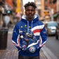 Cape Verde Won Our Hearts Soccer Hoodie Blue Sharks Football Mascot Patriotic National Team