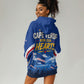 Cape Verde Won Our Hearts Soccer Hoodie Dress Blue Sharks Football Mascot Patriotic National Team