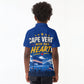Cape Verde Won Our Hearts Soccer Kid Polo Shirt Blue Sharks Football Mascot Patriotic National Team