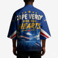 Cape Verde Won Our Hearts Soccer Kimono Blue Sharks Football Mascot Patriotic National Team