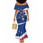 Cape Verde Won Our Hearts Soccer Mermaid Dress Blue Sharks Football Mascot Patriotic National Team