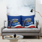 Cape Verde Won Our Hearts Soccer Pillow Cover Blue Sharks Football Mascot Patriotic National Team