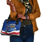 Cape Verde Won Our Hearts Soccer Shoulder Handbag Blue Sharks Football Mascot Patriotic National Team