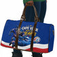 Cape Verde Won Our Hearts Soccer Travel Bag Blue Sharks Football Mascot Patriotic National Team