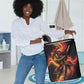 Trinbago Knight Riders Cricket Laundry Basket Trinidad and Tobago Fiery Knight Warrior Bat Flame