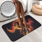 Trinbago Knight Riders Cricket Bathroom Set Trinidad and Tobago Fiery Knight Warrior Bat Flame