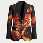 Trinbago Knight Riders Cricket Blazer Trinidad and Tobago Fiery Knight Warrior Bat Flame