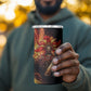 Trinbago Knight Riders Cricket 4 in 1 Can Cooler Tumbler Trinidad and Tobago Fiery Knight Warrior Bat Flame