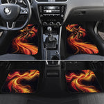 Trinbago Knight Riders Cricket Car Mats Trinidad and Tobago Fiery Knight Warrior Bat Flame