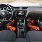 Trinbago Knight Riders Cricket Car Mats Trinidad and Tobago Fiery Knight Warrior Bat Flame