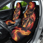 Trinbago Knight Riders Cricket Car Seat Cover Trinidad and Tobago Fiery Knight Warrior Bat Flame