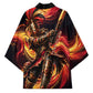 Trinbago Knight Riders Cricket Kimono Trinidad and Tobago Fiery Knight Warrior Bat Flame