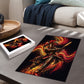 Trinbago Knight Riders Cricket Puzzle Trinidad and Tobago Fiery Knight Warrior Bat Flame