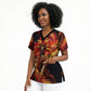 Trinbago Knight Riders Cricket Scrub Top Trinidad and Tobago Fiery Knight Warrior Bat Flame