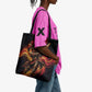 Trinbago Knight Riders Cricket Tote Bag Trinidad and Tobago Fiery Knight Warrior Bat Flame