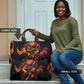 Trinbago Knight Riders Cricket Travel Bag Trinidad and Tobago Fiery Knight Warrior Bat Flame