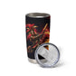 Trinbago Knight Riders Cricket Tumbler Cup Trinidad and Tobago Fiery Knight Warrior Bat Flame