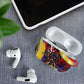 Trinbago Knight Riders Cricket AirPods Case Trinidad and Tobago Unleash The Knight Brush Stroke
