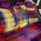 Trinbago Knight Riders Cricket Back Car Seat Cover Trinidad and Tobago Unleash The Knight Brush Stroke