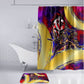 Trinbago Knight Riders Cricket Bathroom Set Trinidad and Tobago Unleash The Knight Brush Stroke