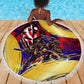 Trinbago Knight Riders Cricket Beach Blanket Trinidad and Tobago Unleash The Knight Brush Stroke