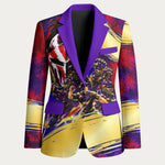 Trinbago Knight Riders Cricket Blazer Trinidad and Tobago Unleash The Knight Brush Stroke