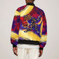 Trinbago Knight Riders Cricket Bomber Jacket Trinidad and Tobago Unleash The Knight Brush Stroke