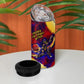 Trinbago Knight Riders Cricket 4 in 1 Can Cooler Tumbler Trinidad and Tobago Unleash The Knight Brush Stroke
