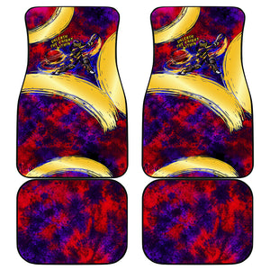 Trinbago Knight Riders Cricket Car Mats Trinidad and Tobago Unleash The Knight Brush Stroke