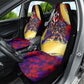 Trinbago Knight Riders Cricket Car Seat Cover Trinidad and Tobago Unleash The Knight Brush Stroke