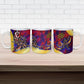 Trinbago Knight Riders Cricket Ceramic Mug Trinidad and Tobago Unleash The Knight Brush Stroke