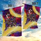 Trinbago Knight Riders Cricket Garden Flag Trinidad and Tobago Unleash The Knight Brush Stroke