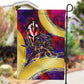 Trinbago Knight Riders Cricket Garden Flag Trinidad and Tobago Unleash The Knight Brush Stroke