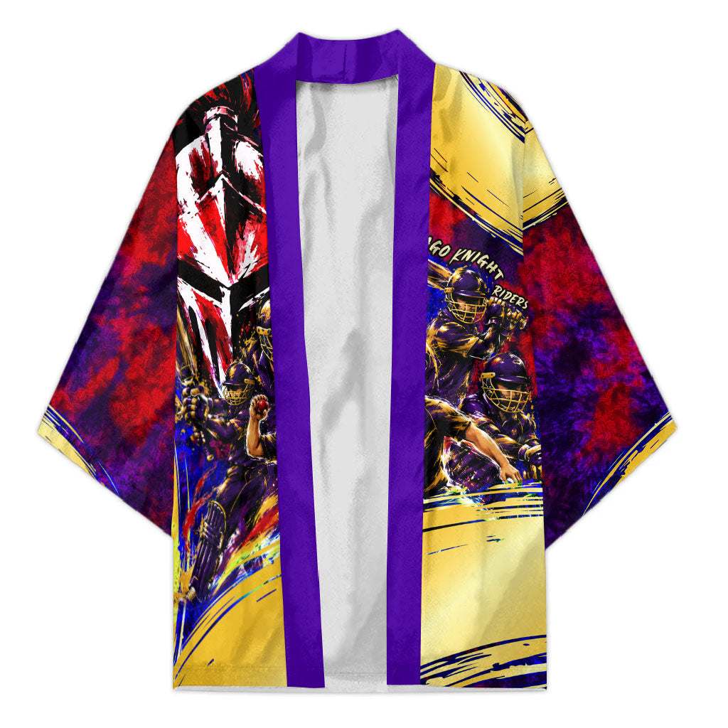 Trinbago Knight Riders Cricket Kimono Trinidad and Tobago Unleash The Knight Brush Stroke