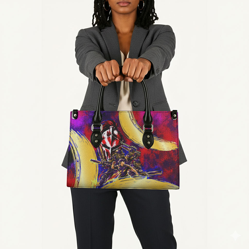 Trinbago Knight Riders Cricket Leather Bag Trinidad and Tobago Unleash The Knight Brush Stroke