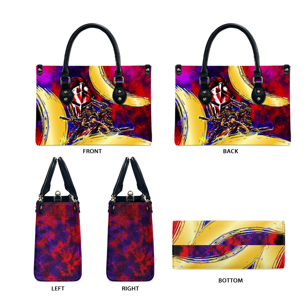 Trinbago Knight Riders Cricket Leather Bag Trinidad and Tobago Unleash The Knight Brush Stroke