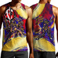 Trinbago Knight Riders Cricket Men Tank Top Trinidad and Tobago Unleash The Knight Brush Stroke
