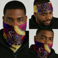Trinbago Knight Riders Cricket Neck Gaiter Trinidad and Tobago Unleash The Knight Brush Stroke